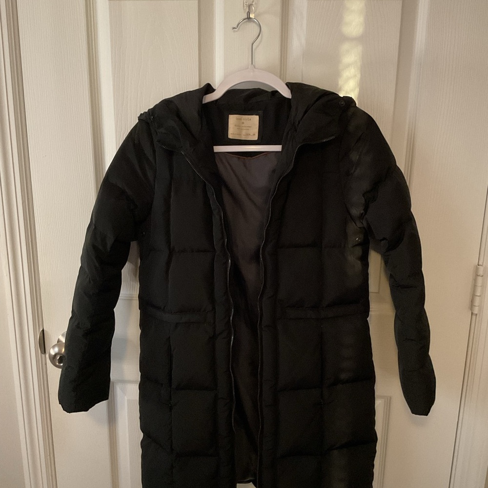 Black Puffer Coat